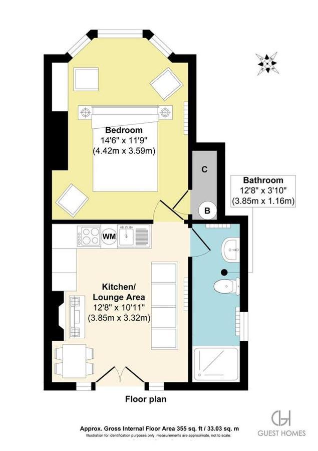 Guest Homes I Friar Street Flat ヘレフォード エクステリア 写真